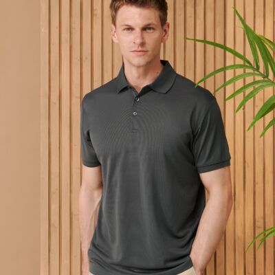 Henbury Recycled Polyester Piqué Polo Shirt Thumbnail