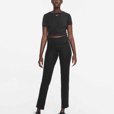 Women’s Nike One Luxe Dri-FIT short sleeve standard twist top Thumbnail
