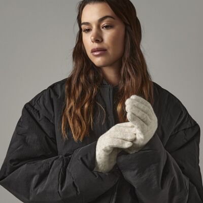 Cosy ribbed-cuff gloves Thumbnail