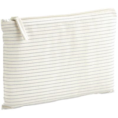 Westford Mill Striped Organic Cotton Accessory Pouch Thumbnail