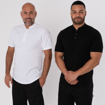 Le Chef Knitted Piqué Chef's Shirt Thumbnail