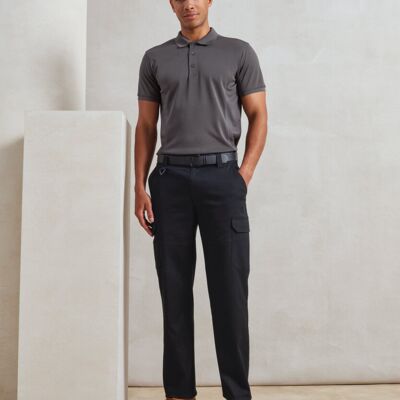 Stretchchecker work cargo trousers Thumbnail