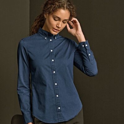 Women’s casual twill shirt (4003) Thumbnail