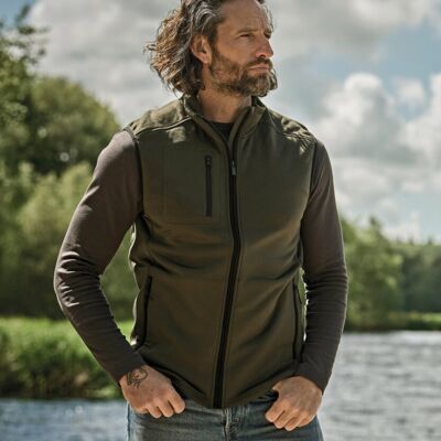 Stretch fleece bodywarmer (9104) Thumbnail