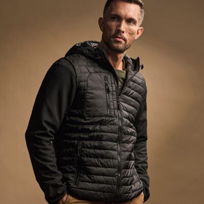 Hooded crossover jacket (9628) Thumbnail