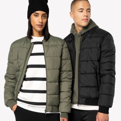 Native Spirit Varsity Collar Padded Jacket Thumbnail