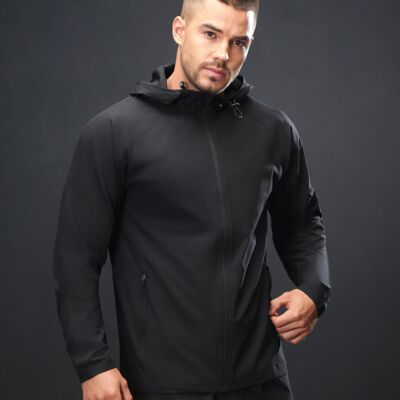 Tombo Unisex Technical Zip Through Hoodie Thumbnail