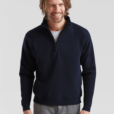 Men's Premium Zip Neck Sweat Thumbnail