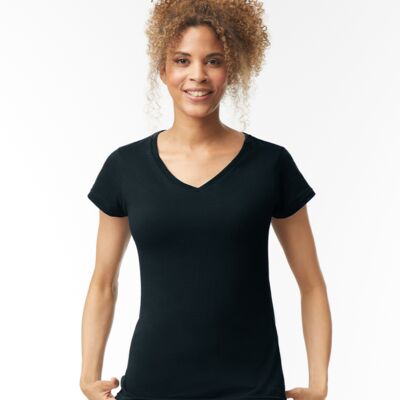 Gildan Ladies SoftStyle® V Neck T-Shirt Thumbnail
