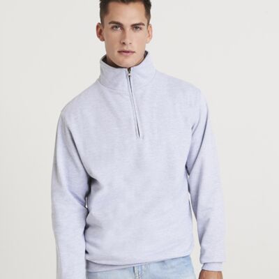AWDis Sophomore Zip Neck Sweatshirt Thumbnail