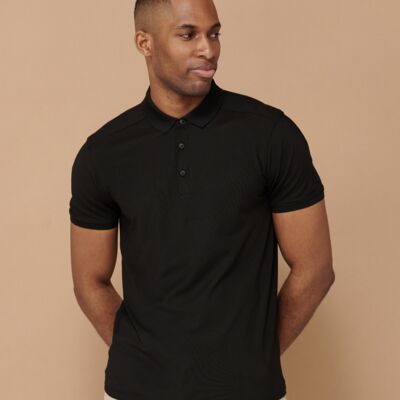 Henbury Slim Fit Stretch Microfine Piqué Polo Shirt Thumbnail