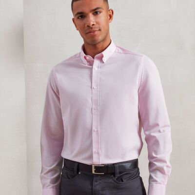 Cotton-rich Oxford stripes shirt Thumbnail