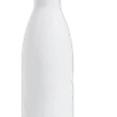 Sublimation Gloss Vacuum Bottle Stainless Steel White 500ml Thumbnail