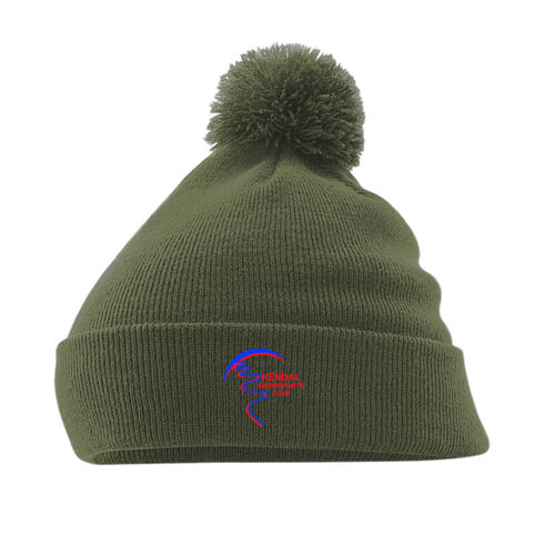 Kendal Snowsports Club Traditional PomPom Beanie Thumbnail