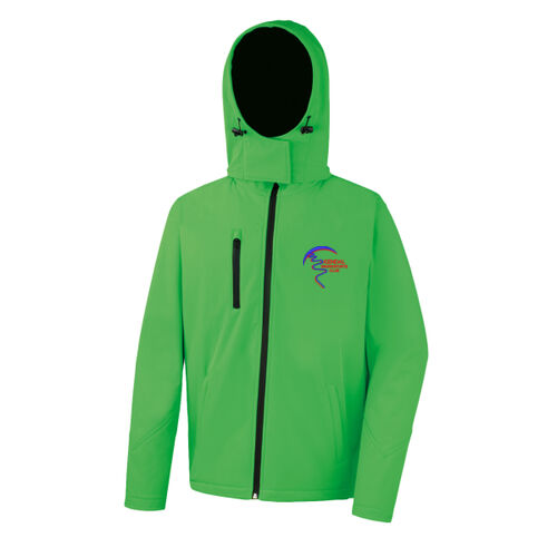 Unisex Race Team Hooded Softshell Thumbnail