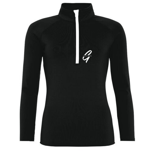 Ladies Cool Half-Zip Sweatshirt Thumbnail