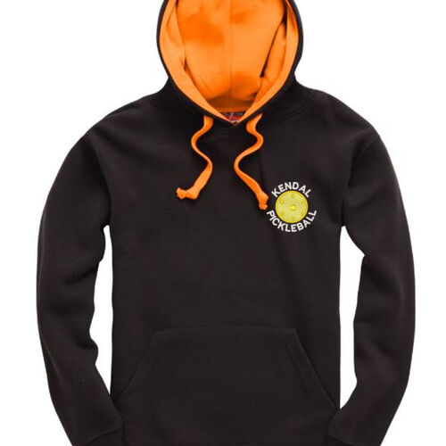 Pickleball Premium Contrast Hoodie 2 Thumbnail